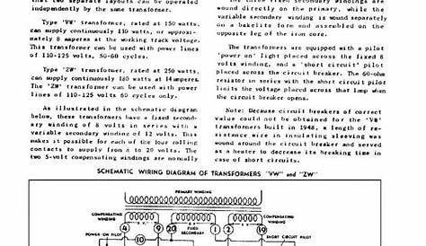 Lionel Tw Transformer Wiring Diagram