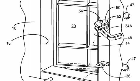 Patent US8136851 - Access door with inside latch release - Google Patents