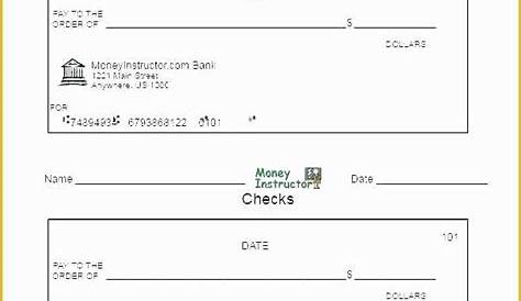 53 Large Fake Check Template Free | Heritagechristiancollege