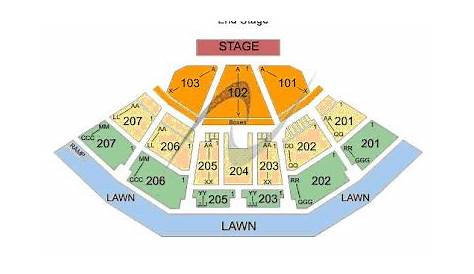 leach amphitheater seating chart