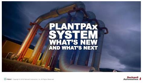plantpax system infrastructure configuration user manual