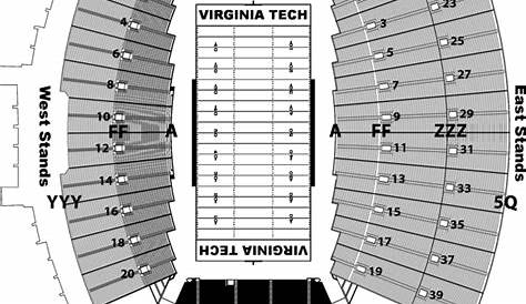 virginia tech basketball seating chart