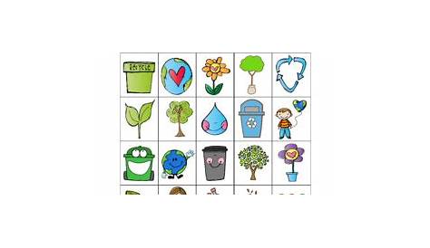 Earth Day Bingo Custom Printables by Celebration Station | TpT