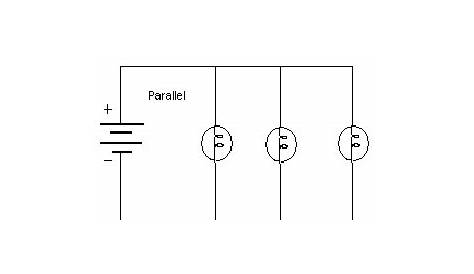 diagram of electrical circuit in parallel