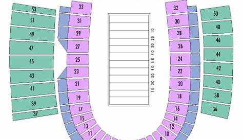 washington huskies football stadium seating chart