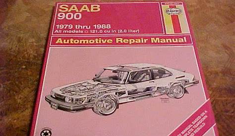 HAYNES AUTO REPAIR MANUAL SAAB 900 1979-1988 NEW | eBay