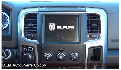 2013 2014 2015 Ram Truck Factory UConnect GPS Navigation Radio Upgrade