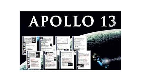 Apollo 13 Movie worksheet by Scott Harder | TPT