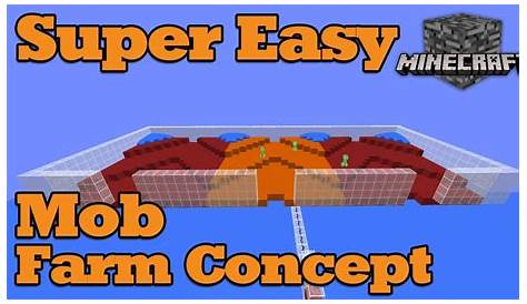 how to make a mob farm in minecraft bedrock