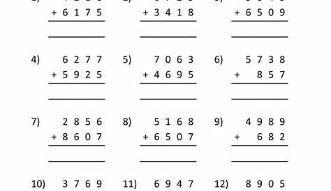 Free Printable Eighth Grade Math Worksheets - worksSheet list