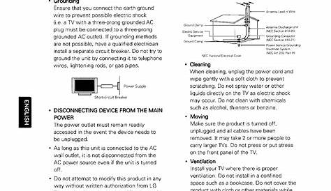PDF manual for LG TV 32LK330