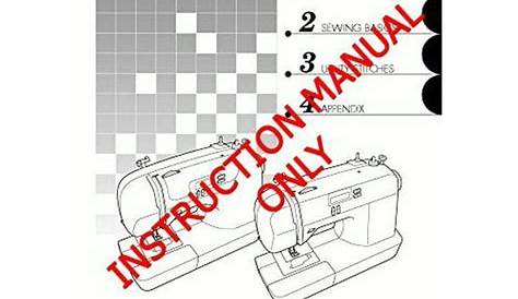 Brother CS6000i Sewing Machine Owners Instruction Manual - Walmart.com