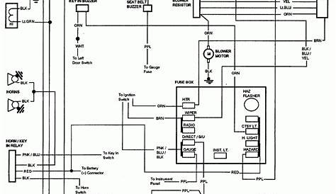 1986 c10 firewall wiring diagram