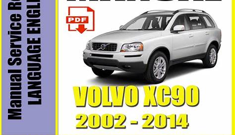 volvo xc90 owners manual