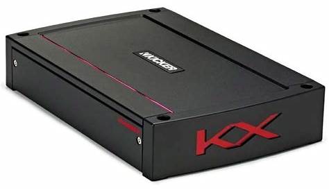 Kicker 44KXA1200.2 1,200 Watt RMS 2-Channel Class D Car Amplifier