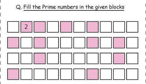 Free Printable Prime and Composite Number 1-100 Charts [PDF] - Number