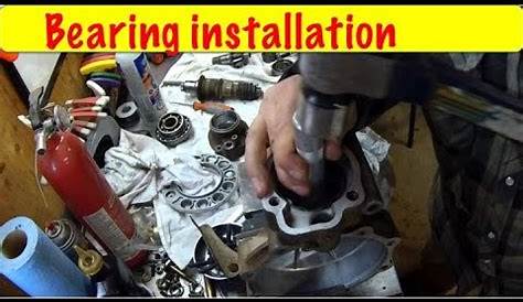 pinion gear bearing install