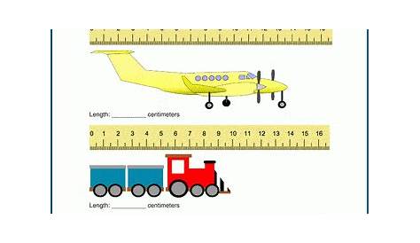 measuring lengths worksheet 3rd grade