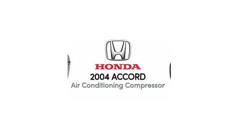 2004 honda accord air conditioner compressor