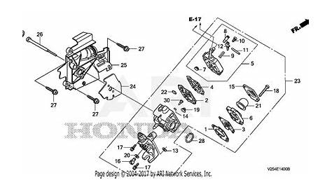 Honda FG110 AT ROTOTILLER, USA, VIN# GCALT-1000001 Parts Diagram for