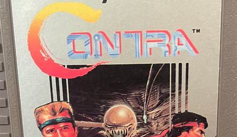 Contra | Item and Manual only | NES