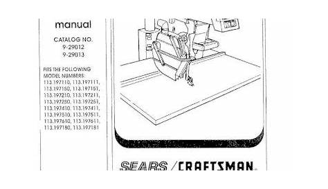 Wiring Diagram For Sears Craftsman Radial Arm Saw / Craftsman Motor