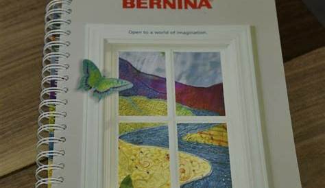 bernina artista 200 embroidery owner's manual