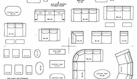 Printable 1/4 Scale Furniture Template Pdf