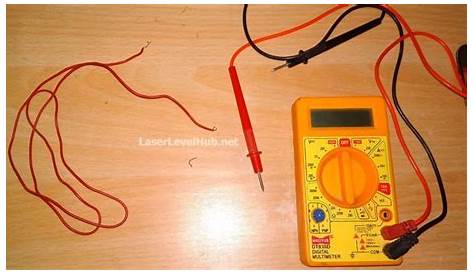 How To Test Electrical Wires With Multimeter