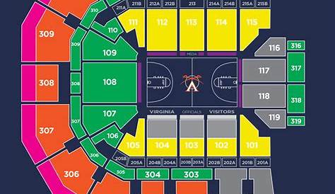 vbc arena seating chart