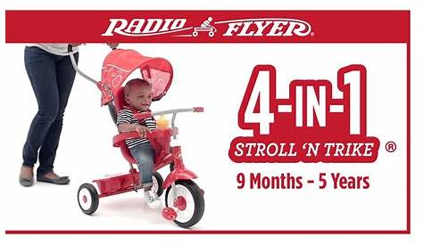 radio flyer tricycle 4-in-1 manual