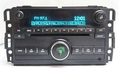 GMC Stock CD Player Radio GM Part # 15909951 for sale online | eBay