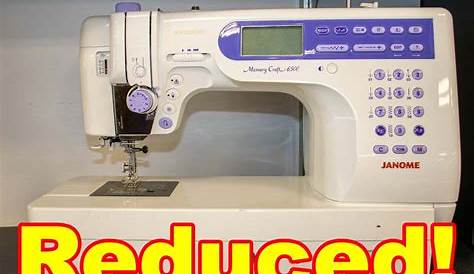 Janome 6500 Professional - REDUCED!