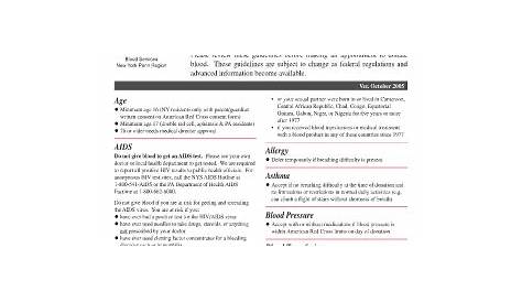 blood donation height and weight requirements