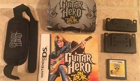 Guitar Hero On Tour DS With Complete Controller And Instruction Manual