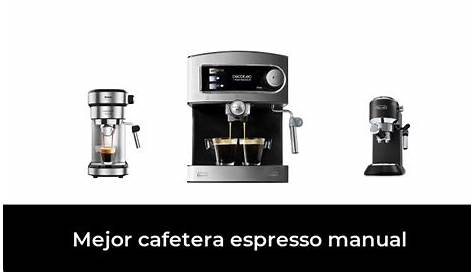 cafetera espresso manual