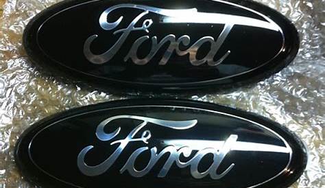 Black ford f150 grille emblem