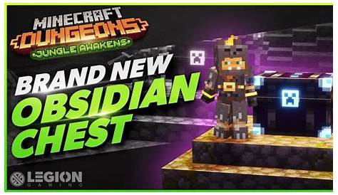 Minecraft Dungeons Obsidian Chest Png - Includes gameplay tips