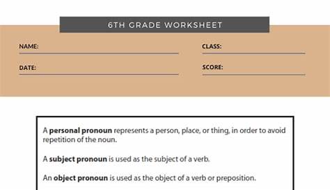 6th Grade ELA Worksheets in 2023 | Worksheets Free