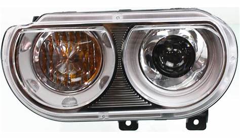 Headlight Set For 2008-2014 Dodge Challenger Left and Right HID 2Pc | eBay