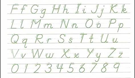 Handwriting Worksheets For Grade 2 Pdf | AlphabetWorksheetsFree.com