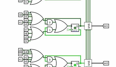 circuit diagram of a calculator