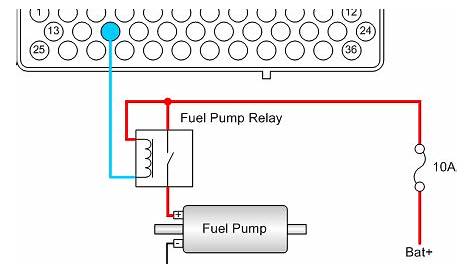 fuel pump switch wiring
