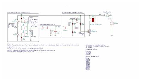 circuito detector de metales diagrama