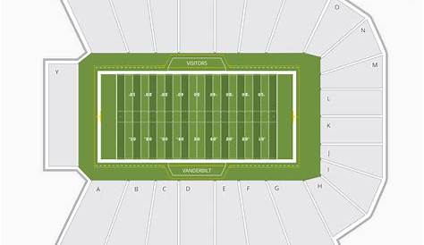 Vanderbilt Stadium Seating Chart | Seating Charts & Tickets