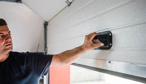 manually open garage door