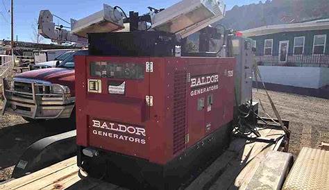 baldor generator service manuals