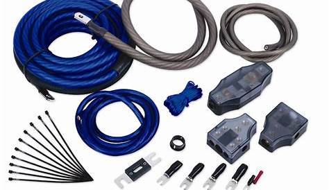 stereo amp wiring kit