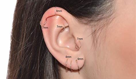 hoop earrings sizes chart