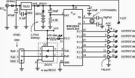 microcontroller based projects with circuit diagram